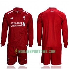 Koszulka Liverpool Dziecięcy Domowe Stroje Piłkarskie 2018/19 Długi Rękaw